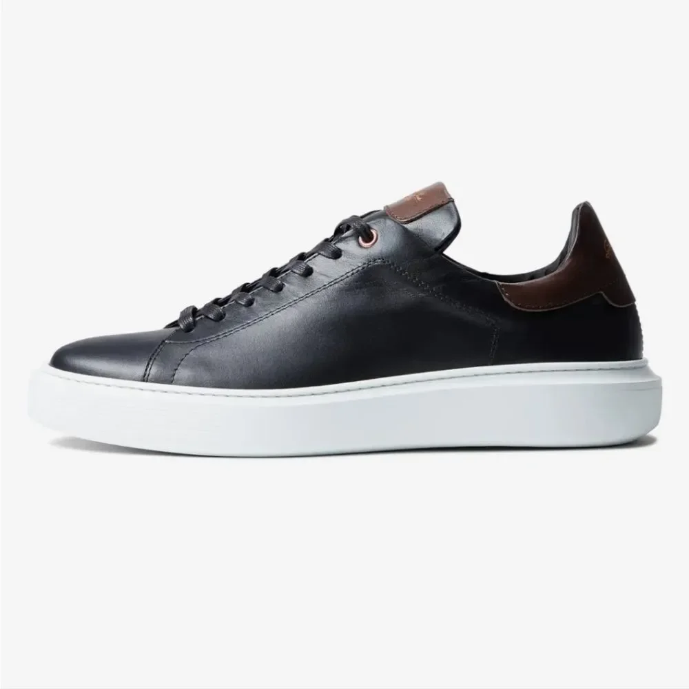 Good Man Brand Black Legend London Black/Dark Vachetta Italian Nappa Leather